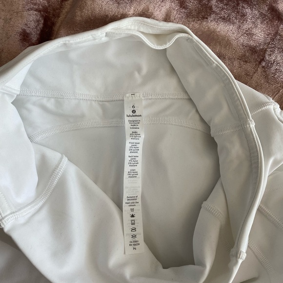 White Invigorate LuluLemon Leggings - Picture 3 of 6